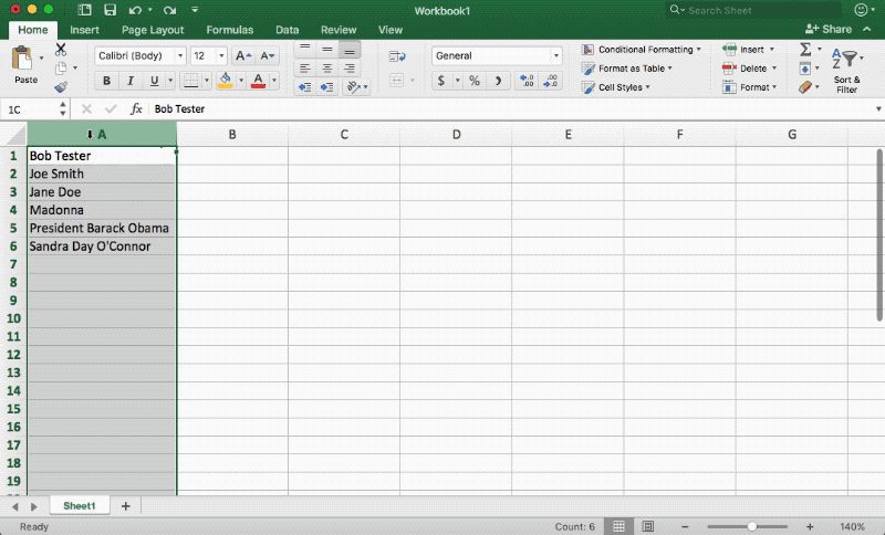 where is the dialog box launcher in excel for mac